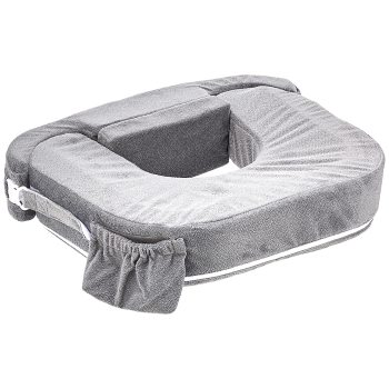 Custom Foam Nursing Pillow Cover Organic Baby Feeding Support for Breastfeeding