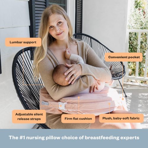 OEM/ODM Custom Foam Nursing Pillow Cover Organic Baby Feeding Support for Breastfeeding