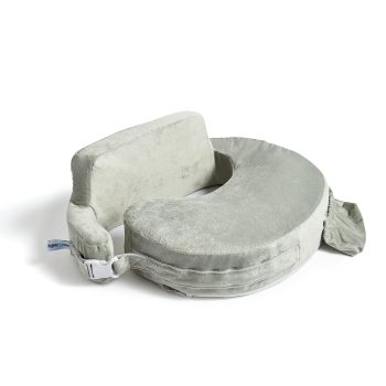 Custom Super Deluxe Nursing Pillow Ergonomic Breastfeeding Support with Side Pocket