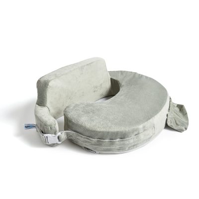 Custom Super Deluxe Nursing Pillow Ergonomic Breastfeeding Support with Side Pocket