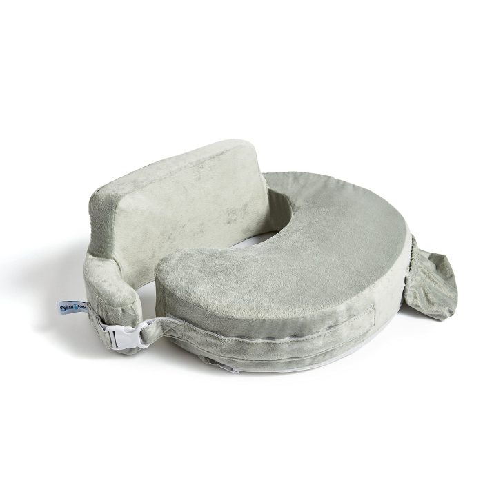 Custom Super Deluxe Nursing Pillow Ergonomic Breastfeeding Support with Side Pocket