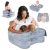 Custom Twin Nursing & Lounge Pillow Plus Size Breastfeeding Support with Back Support