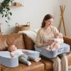 Custom Twin Nursing & Lounge Pillow Plus Size Breastfeeding Support with Back Support