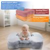 Custom Twin Nursing & Lounge Pillow Plus Size Breastfeeding Support with Back Support