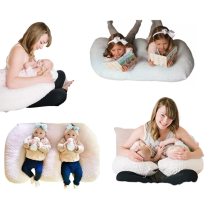 OEM/ODM Cotton Nursing Pillow Cover Organic Baby Feeding Support for Breastfeeding