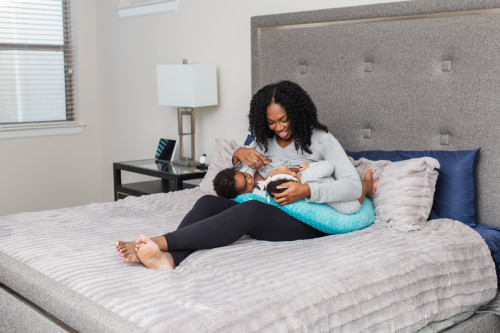 OEM/ODM Cotton Nursing Pillow Cover Organic Baby Feeding Support for Breastfeeding