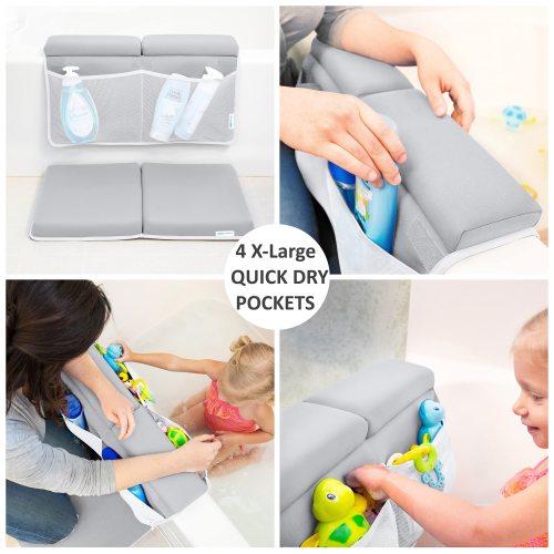 Bath Kneeler and Elbow Rest Pad Extra Thick Baby Bath Kneeling Mat