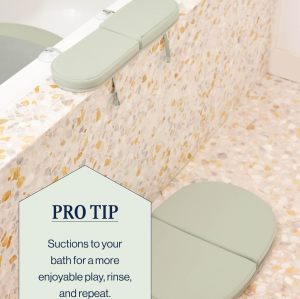 OEM Custom Bath Kneeler and Elbow Rest Pad Extra Thick Baby Bath Kneeling Mat