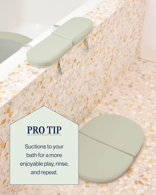 OEM Custom Bath Kneeler and Elbow Rest Pad Extra Thick Baby Bath Kneeling Mat