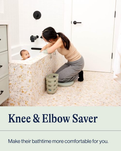 OEM Custom Bath Kneeler and Elbow Rest Pad Extra Thick Baby Bath Kneeling Mat