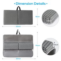 OEM/ODM Custom Bath Kneeler and Elbow Rest Pad Extra Thick Baby Bath Kneeling Mat