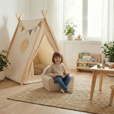 Custom Mini Kids Sofa Soft Foam Toddler Chair for Indoor Playroom