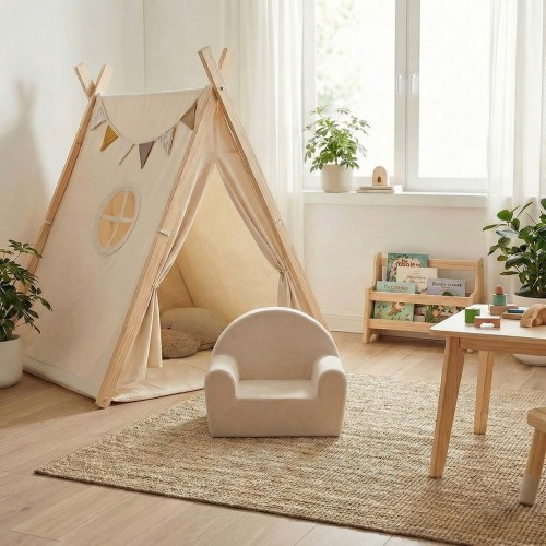 Custom Mini Kids Sofa Soft Foam Toddler Chair for Indoor Playroom