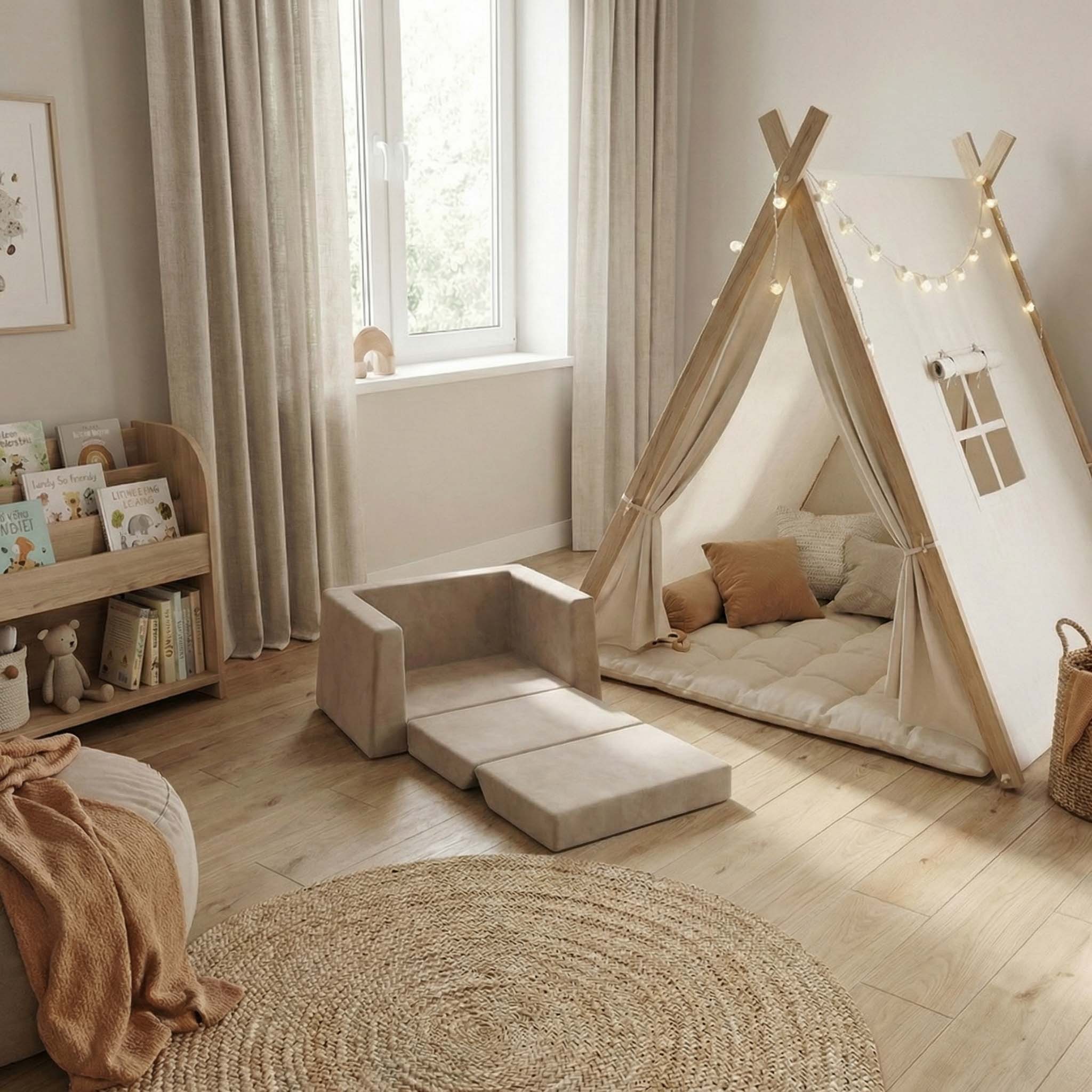 Interesting parameters of children's sofa