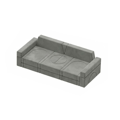 Custom OEM 22 PCS Children Foam Couch Kids Moudular Sofa Set for Playroom and Home Use