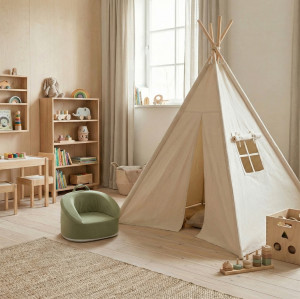 ODM Custom Baby Couch Compressed Foam Chair Foldable Kids Soft Sofa for Playroom