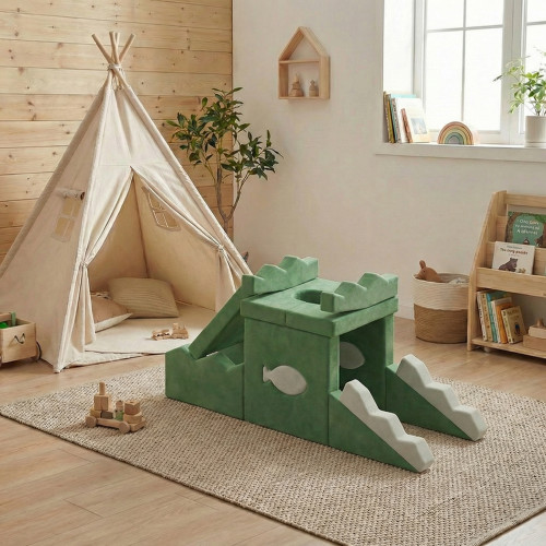 OEM Custom Kids Play Sofa Modular Foam Couch Set for Playroom