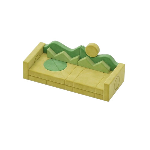 ODM Kids Modular Play Couch Plus Soft Foam Sofa Set for Playroom