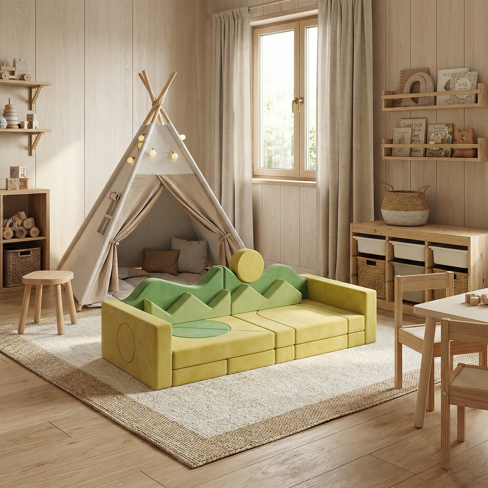 Interesting parameters of children's sofa