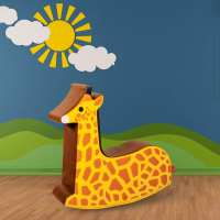 Custom Factory Animal Shape Kids Stool Soft Foam Children Seat for Indoor Play