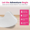 Custom Factory White Kids Rocking Chair Soft Foam Seat for Indoor Play