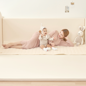 OEM Custom Toddler Floor Bed Compressed Foam with Safety Board Premium Sponge Crib