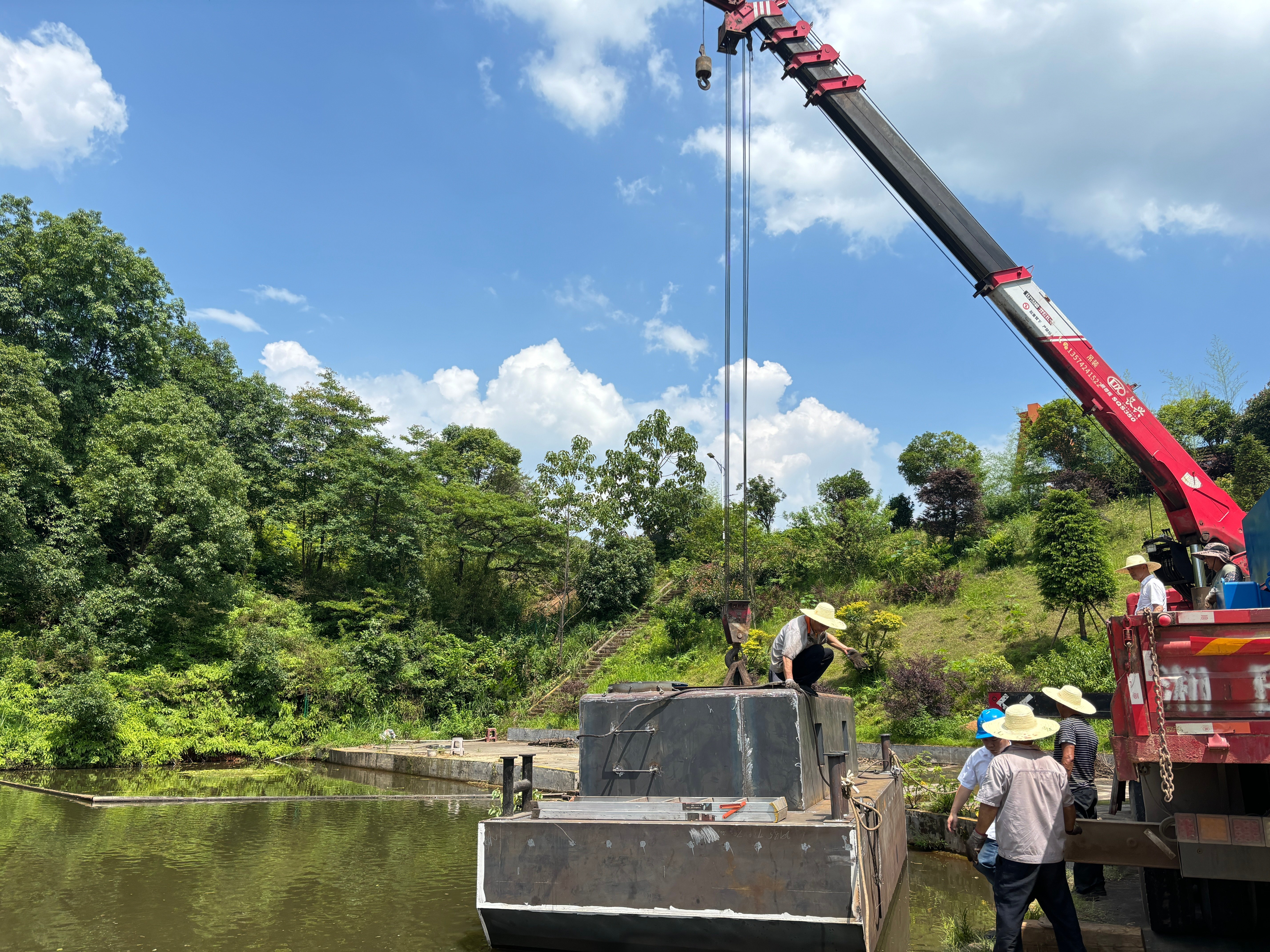 Full Record of In-Plant Testing of Emergency Mine Area Water Pumping Vessel: Technical Breakthroughs and Practical Drills