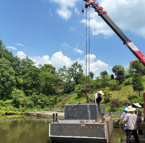矿区应急抽水船厂内试验全记录:技术突破与实践演练