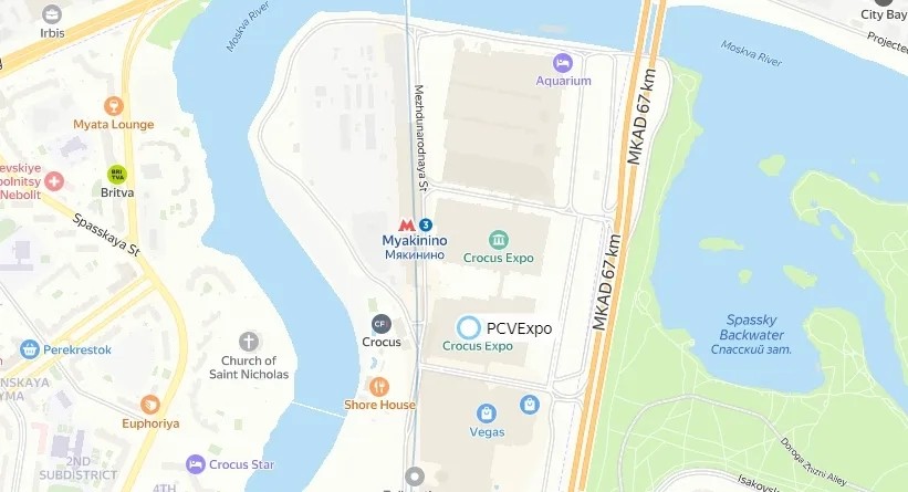 PCVEXPO Expo Exhibition Map
