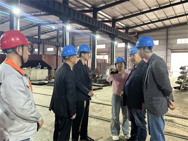 Shipbuilding industry Russian customers visit
