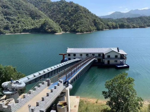 Automatic Rotary Joint Rocker Arm Type Floating Pump Station
