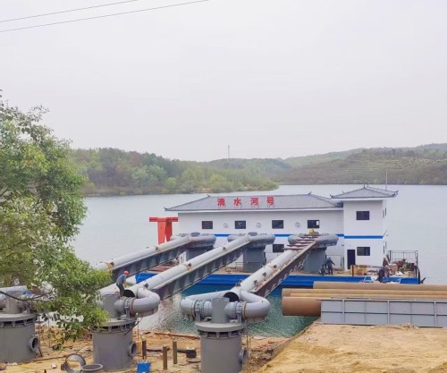 Automatic Rotary Joint Rocker Arm Type Floating Pump Station