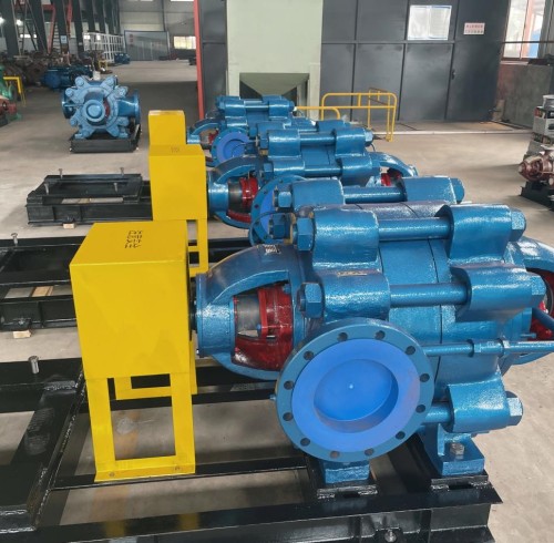 贵州省煤炭业开发有限公司向我公司采购MD155-30×3台矿用耐磨多级离心泵。