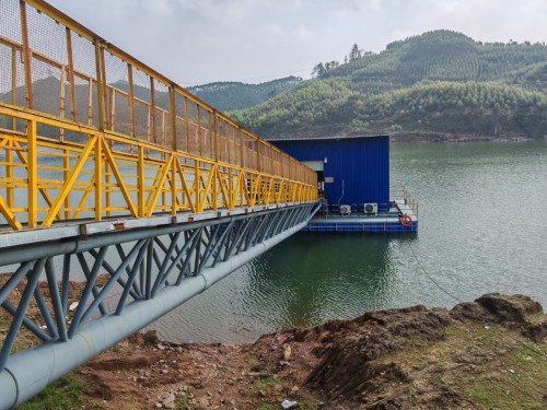 High Molecular Weight Polyolefin Float Structure