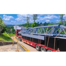 The first batch of goods for the Mayang water intake pump boat project was loaded onto vehicles and sent to the site