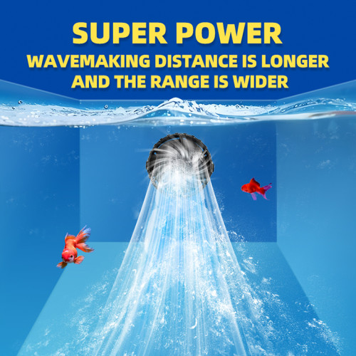 Wave Maker for Fish Tank–Quiet,Energy-Efficient,4 Modes,Variable Speed