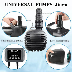 Pond Waterfall Pump with Variable Speed:High Flow&Energy Efficient