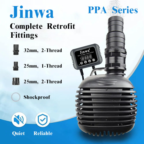 Pond Waterfall Pump with Variable Speed:High Flow&Energy Efficient