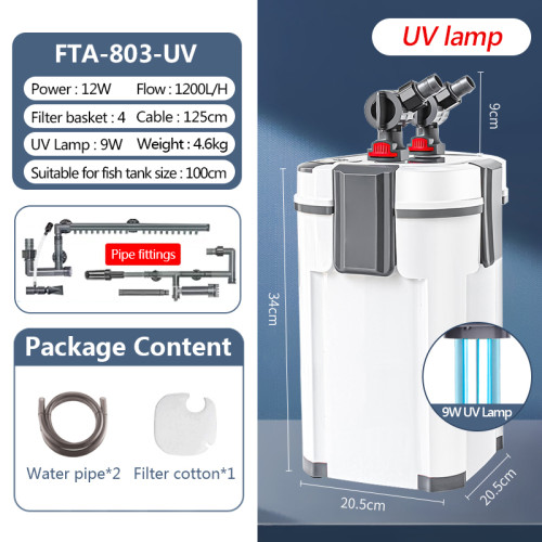 External Aquarium Filters - High-Performance Filtration for Freshwater Aquariums