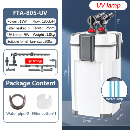 External Aquarium Filters - High-Performance Filtration for Freshwater Aquariums