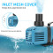 Submersible Pond Pump with Variable Speed: Energy-Efficient,Large Flow