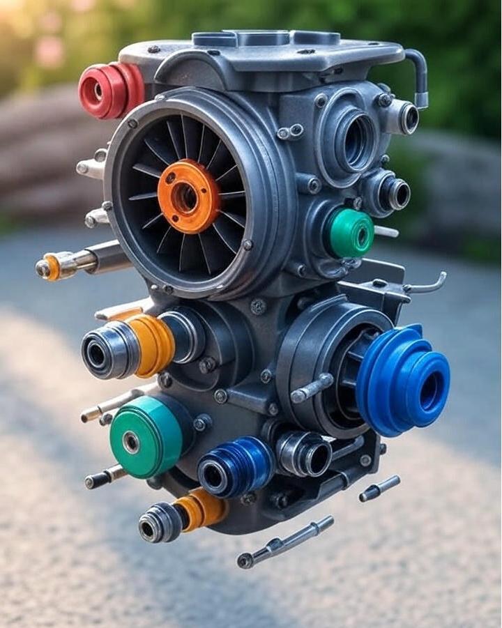 Pond pump diagram