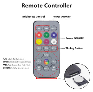 Smart light with Remote &App control