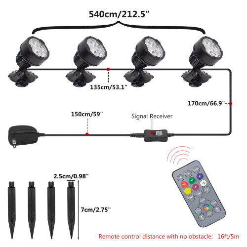 Smart light with Remote &App control