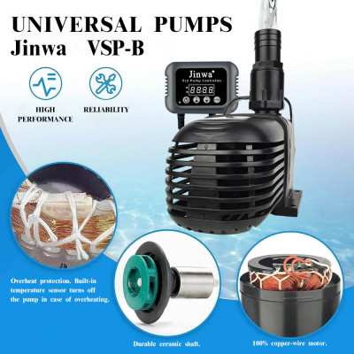 Pond Waterfall Pump with Variable Speed:High Flow&Energy Efficient