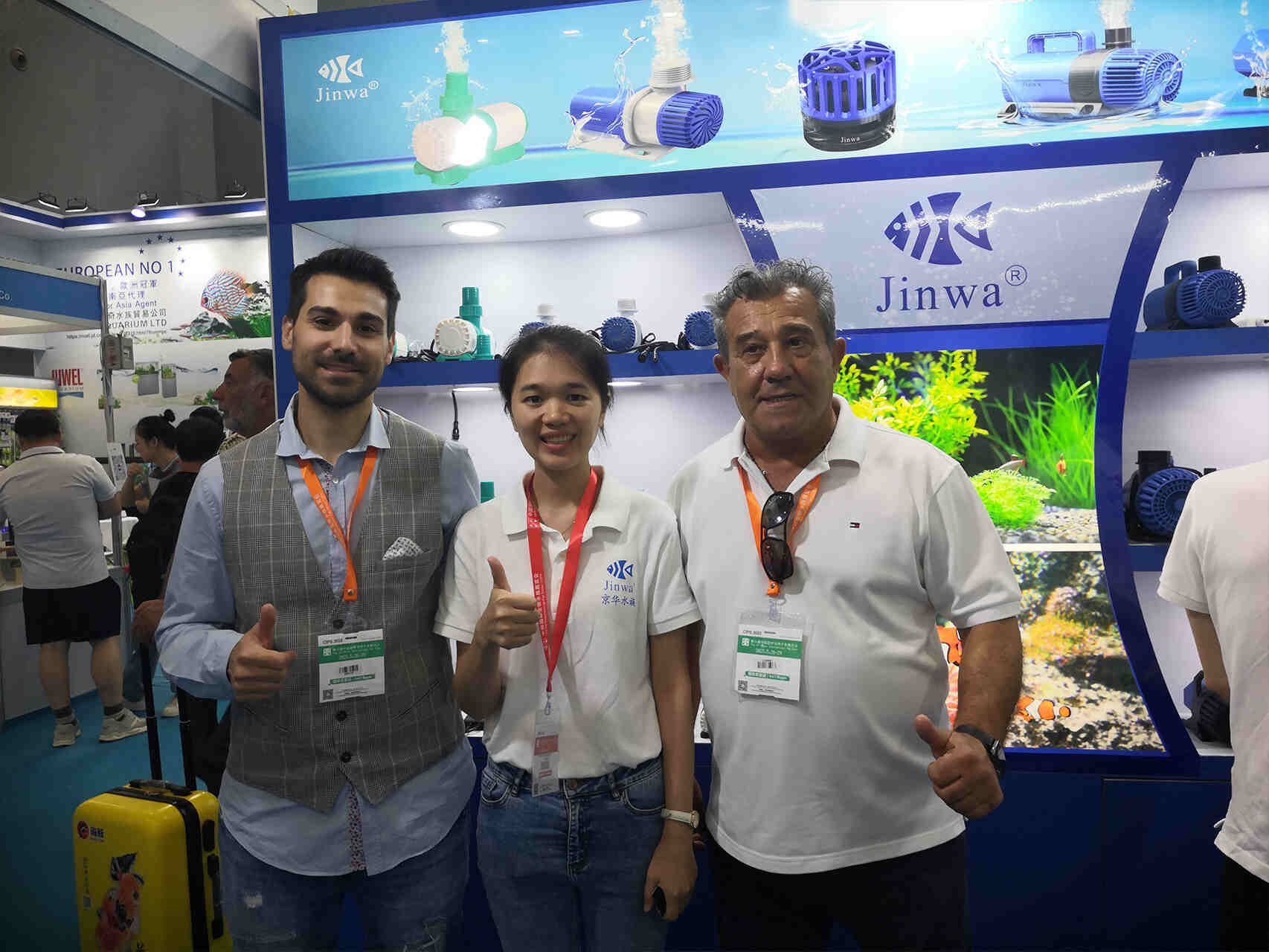 Jinwa Aquatics Trade show