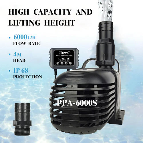 High-Flow Variable-Speed Submersible Pond Pumps | Jinwa Aquatics