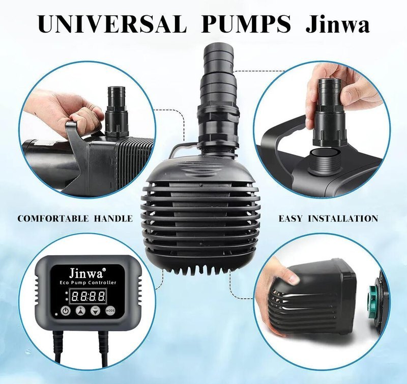 Jinwa pump and controller interface visual for project review