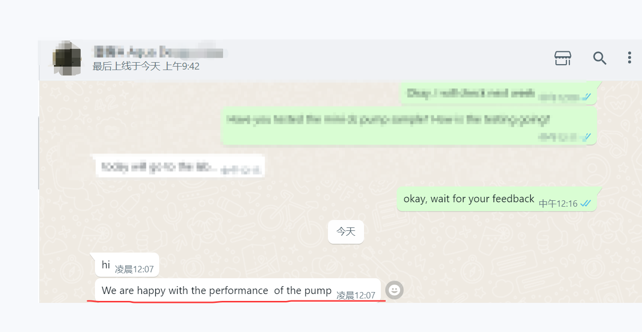 Customer feedback on the Jinwa PSA-30000 variable-speed pond pump used in Mexico
