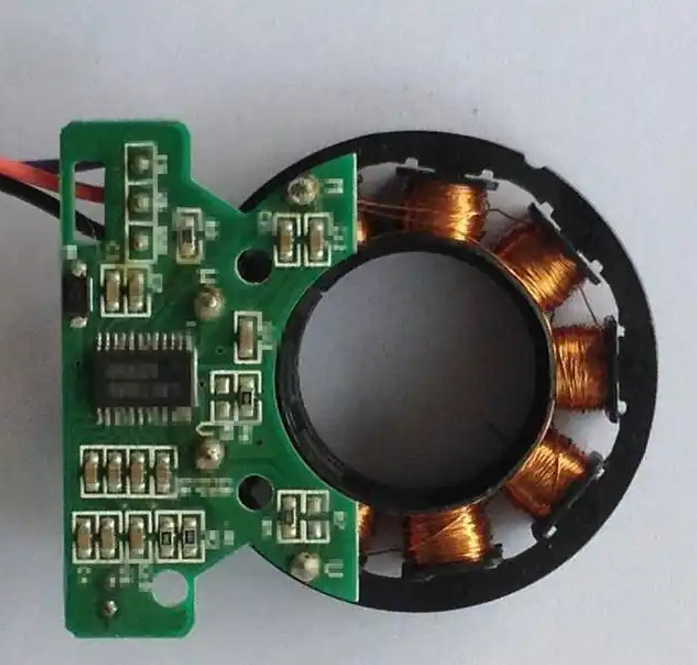 nternal Structure of a Variable Frequency Aquarium Pump